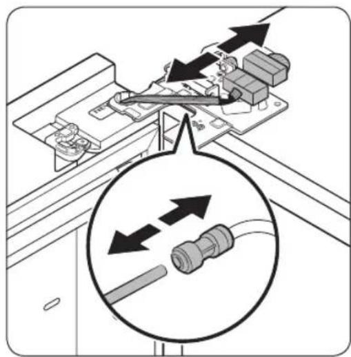 SAMSUNG RF27CG5400SS - Detach the fridge doors - 2