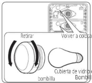 SAMSUNG NX60A6511BSS - Luz del horno - 1