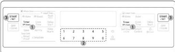 SAMSUNG NX60A6511BSS - Timer - 1