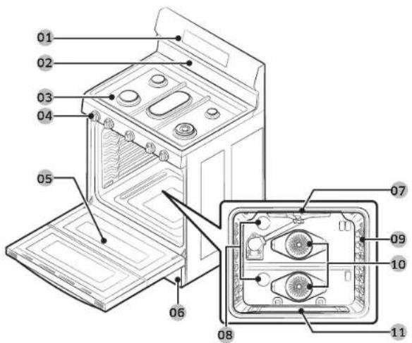 SAMSUNG NX60A6511BSS - Descripción general - 1