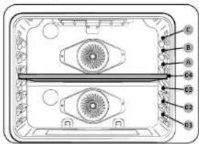 SAMSUNG NSI6DG9550SS - Modo doble: dos hornos - 1