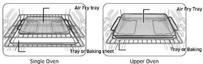 SAMSUNG NSI6DG9550SS - How to set the oven for Air Fry mode - 1