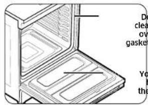 SAMSUNG NSI6DG9550SS - CAUTION - 2