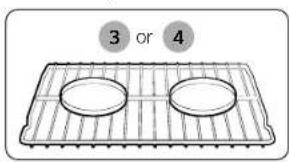 SAMSUNG NSI6DG9550SS - Operating the oven - 1