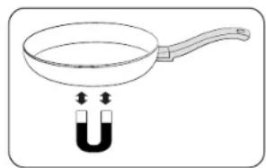 SAMSUNG NSI6DG9550SS - Using suitable induction cookware - 1
