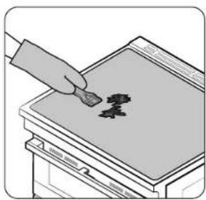 SAMSUNG NSI6DG9550SS - WARNING - 2