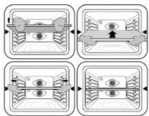 SAMSUNG NSI6DG9550SS - To Install the divider into the Oven Cavity - 1