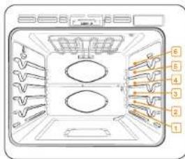 SAMSUNG NQ70T5511BSS - Uso de las parrillas del horno - 1