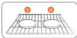 SAMSUNG NQ70T5511BSS - Using the oven racks - 2