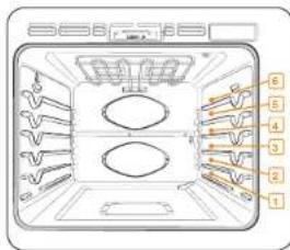 SAMSUNG NQ70T5511BSS - Using the oven racks - 1