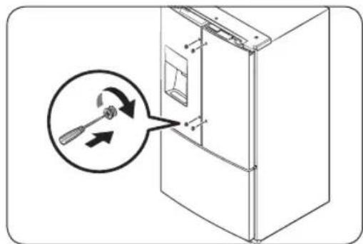SAMSUNG RF32CG5900SS - STEP 6 Attach the handles (applicable models only) - 2