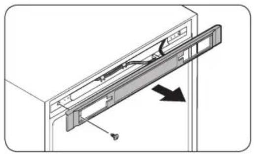 SAMSUNG RZ11M7074SS - STEP 4 Reverse the bottom hinge - 4
