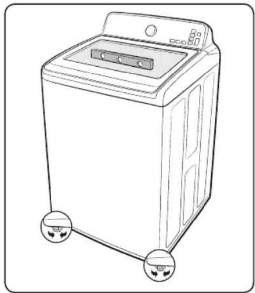 SAMSUNG WA40A3005WH - Installation - 1