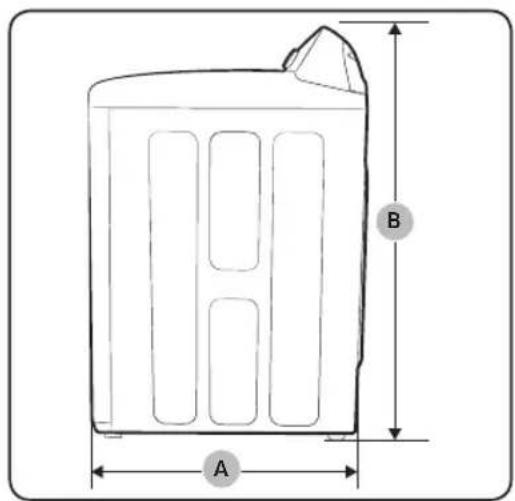 SAMSUNG WA40A3005WH - PRECAUCIÓN - 1