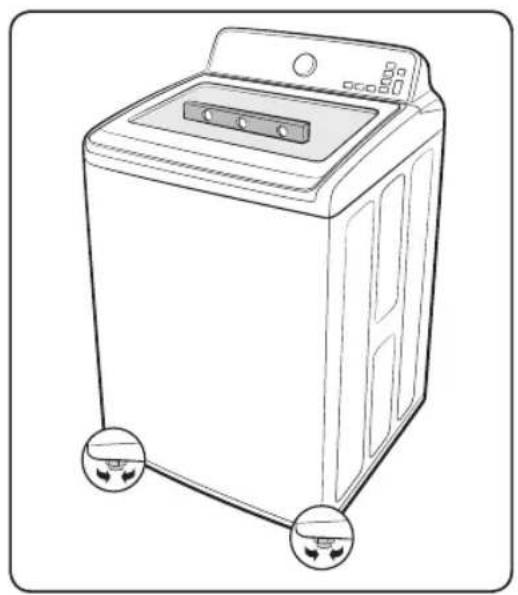 SAMSUNG WA40A3005WH - Instalación - 1