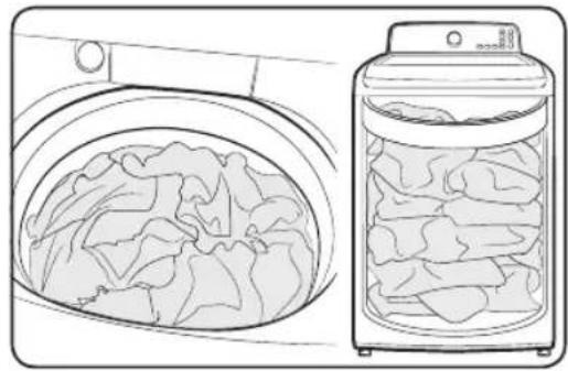 SAMSUNG WA40A3005WH - Chargement du lave-linge - 1