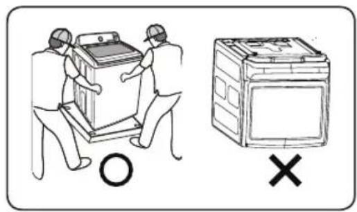 SAMSUNG WA40A3005WH - WARNING - 1