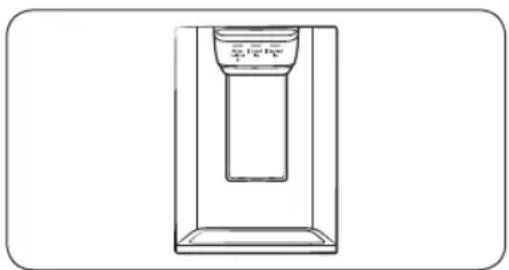 SAMSUNG RS27T5200SS - Water/Ice dispenser (applicable models only) - 1