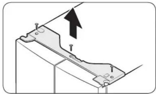 SAMSUNG RF27CG5900SS - Detach the fridge doors - 1