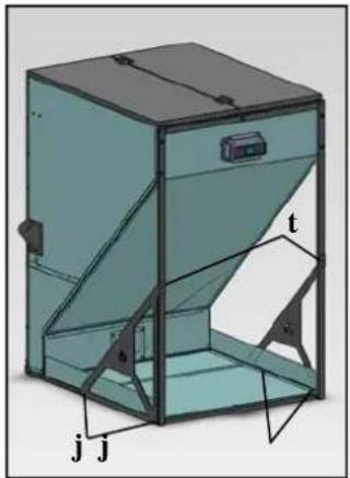 EDILKAMIN TANK 500 Kg - MONTAJE DEL CUERPO METÁLICO - 6