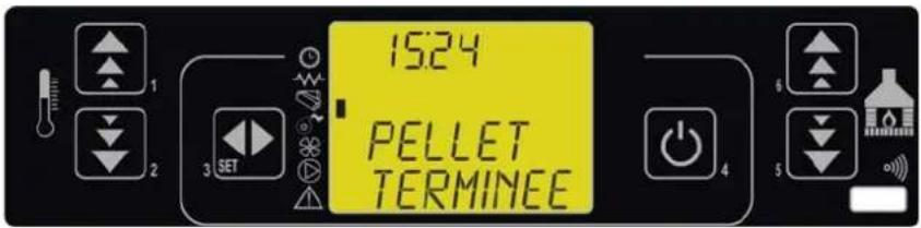 EDILKAMIN TANK 500 Kg - Alarme pellet épuisé. - 1