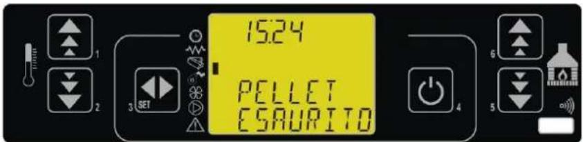 EDILKAMIN TANK 500 Kg - Allarme Pellet esaurito. - 1