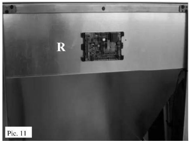 EDILKAMIN TANK 500 Kg - Fastening the electronic regulator (R) to the tank - 1