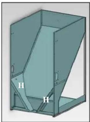 EDILKAMIN TANK 500 Kg - DE METALEN BEHUIZING MONTEREN - 1