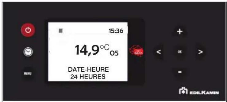 EDILKAMIN MILLA H 15 Up - - DATE ET HEURE - 2