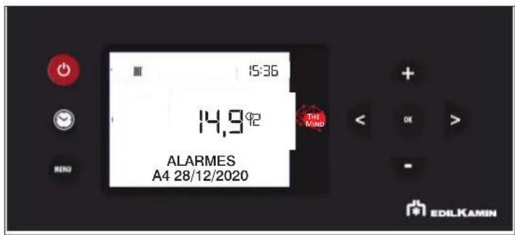 EDILKAMIN MILLA H 15 Up - - ALARMES - 3