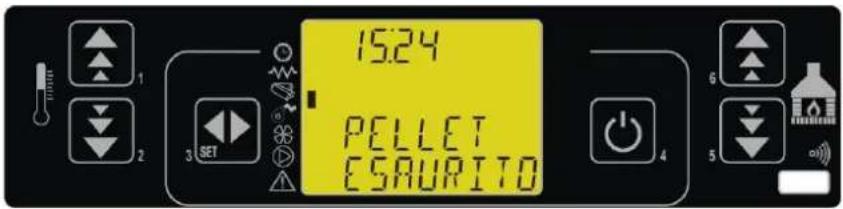 EDILKAMIN TANK 250 KG - Allarme Pellet esaurito. - 1