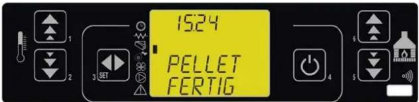 EDILKAMIN TANK 250 KG - Alarm Pellet verbraucht. - 1