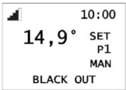 10:00 14,9° SET P1 MAN BLACK OUT