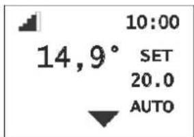 10:00 14,9° SET 20.0 AUTO