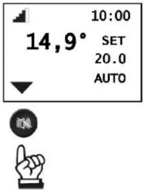 10:00 14,9° SET 20.0 AUTO
