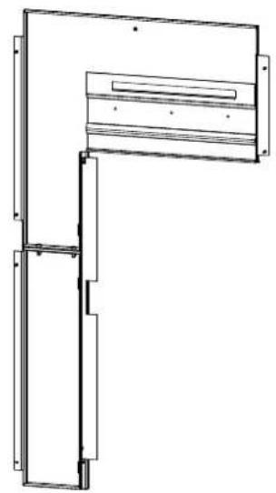 EDILKAMIN BLADE H 15 EVO - Mounting the aesthetic top edge - 7