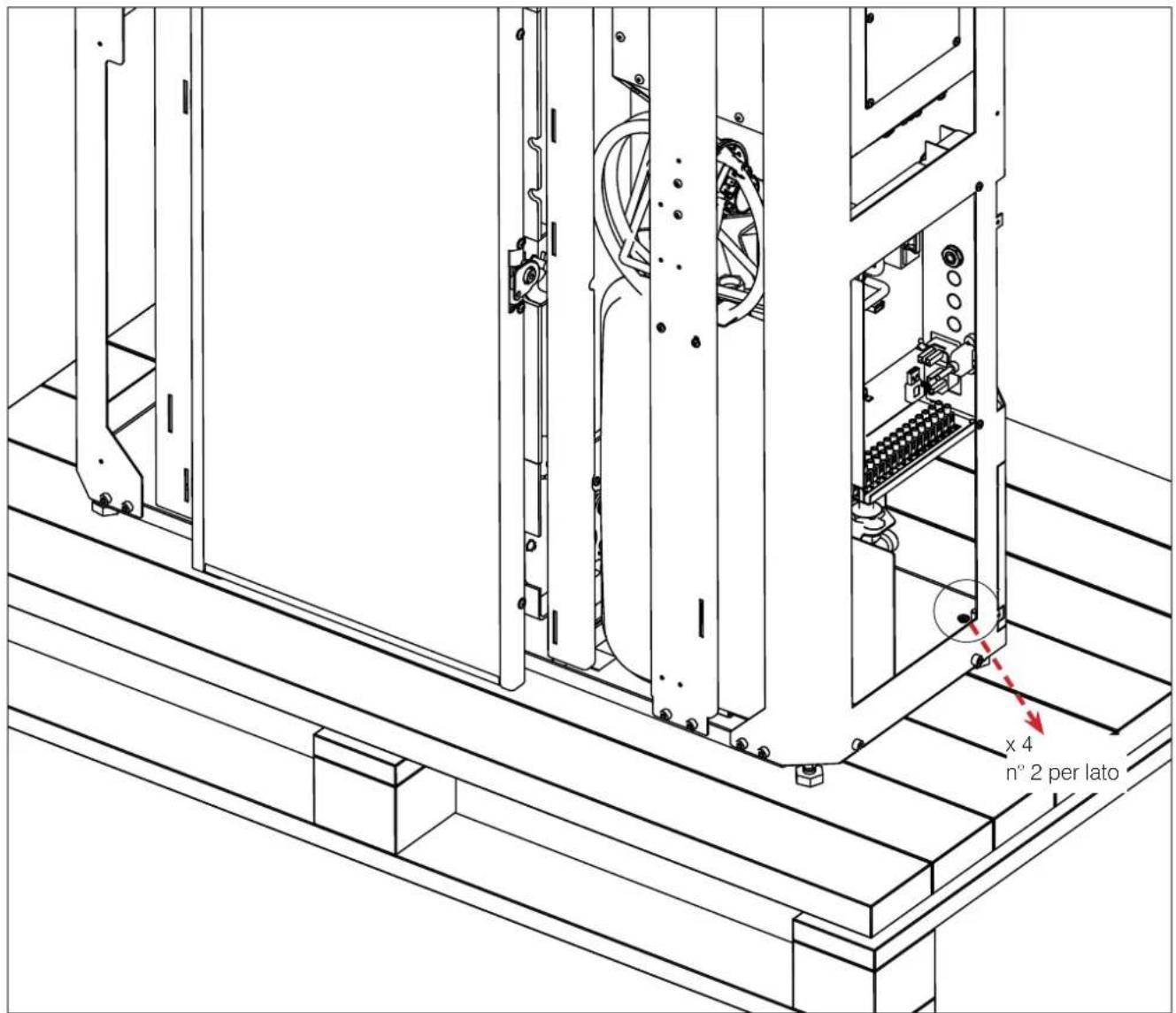 EDILKAMIN BLADE H 15 EVO - TO REMOVE THE PALLET - 1