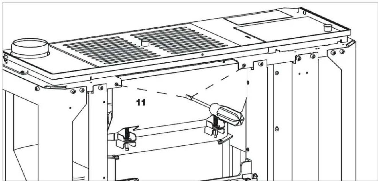 EDILKAMIN BLADE H 15 EVO - Levelling feet - 2