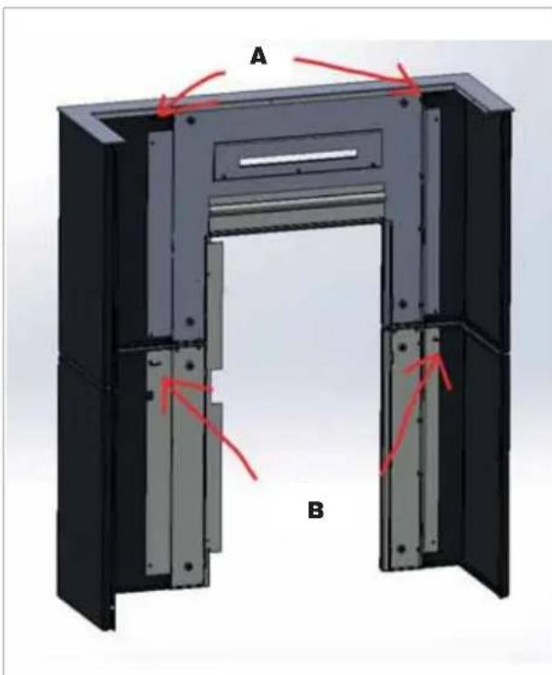 EDILKAMIN BLADE H 15 EVO - Levelling feet - 3