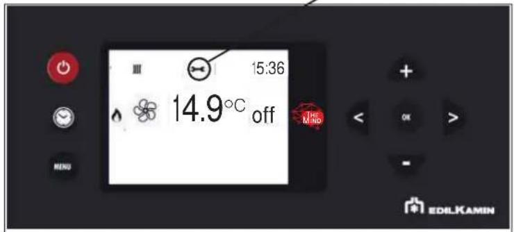 EDILKAMIN BLADE H 15 EVO - MAINTENANCE (SIGNAL THAT DOES NOT CAUSE SHUTDOWN) - 1