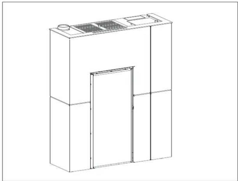 EDILKAMIN BLADE H 15 EVO - Mounting the aesthetic top edge - 2