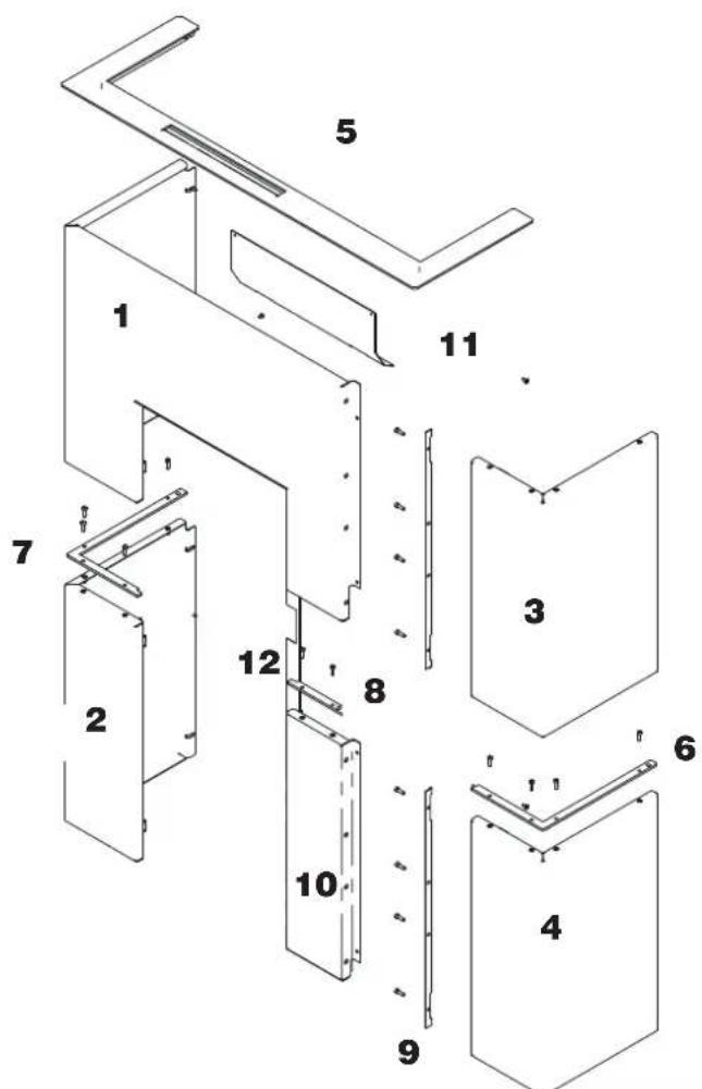EDILKAMIN BLADE H 15 EVO - RIGHT-HAND SIDE HYDRAULIC FITTINGS - 3