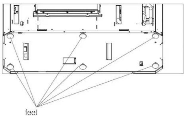 EDILKAMIN BLADE H 15 EVO - ADJUSTABLE FEET - 1