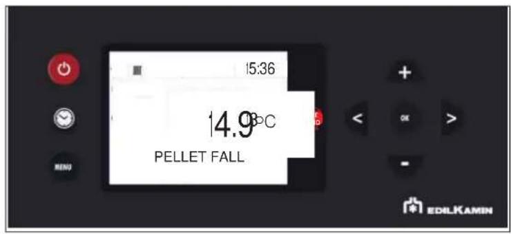 EDILKAMIN BLADE H 15 EVO - - PELLET FALL - 1