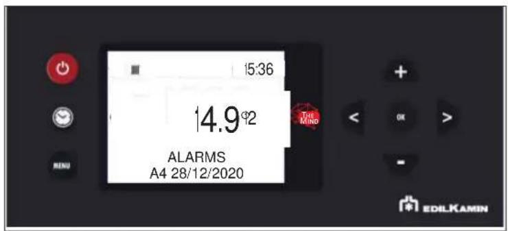 EDILKAMIN BLADE H 15 EVO - - ALARMS - 3