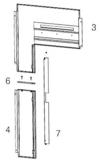 EDILKAMIN BLADE H 15 EVO - Mounting the aesthetic top edge - 6