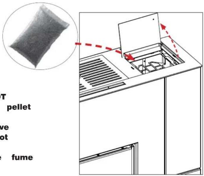 EDILKAMIN BLADE H 15 EVO - LOADING PELLETS INTO THE TANK - 1