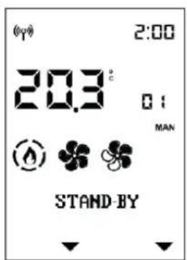 2:00 20.3° 0 : MAN STAND BY