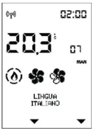 02:00 20.3° 07 MAN LINGUA ITALIANO