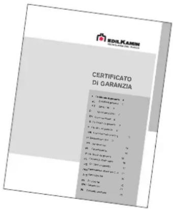 EDILKAMIN MILLA H 12 EVO - Identification du produit et garantie - 1